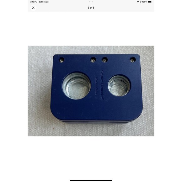 Creative Memories STAR And CIRCLE Punches Large & Small LOT OF 2 Paper Crafting - Picture 3 of 5